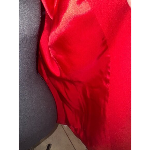 Vintage Ralph Lauren 3D CREST Red Designer Womens 12  Jacket Blazer Money Preppy - Picture 16 of 16